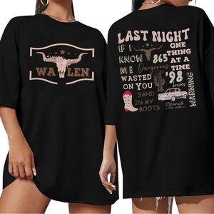 OverSized Morgan Wallen T-shirt